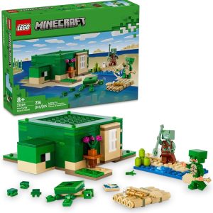 Lego MC Turtle Beach House 21254