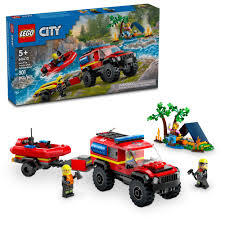Lego CTY 4x4 Firetruck Rescue 60412