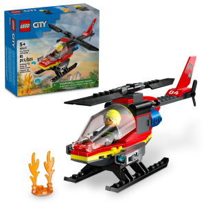 Lego City Fire Rescue Heli 60411