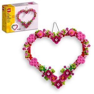 Lego Heart Ornament 40638