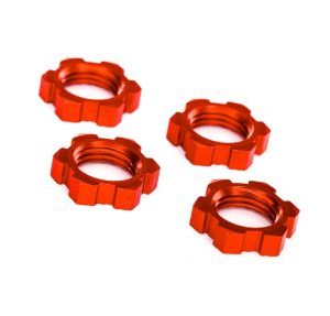 7758R Wheel Nuts Red