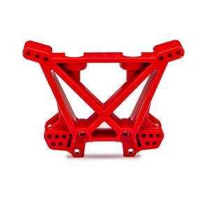 9034-RED Shock Tower BACK WALL