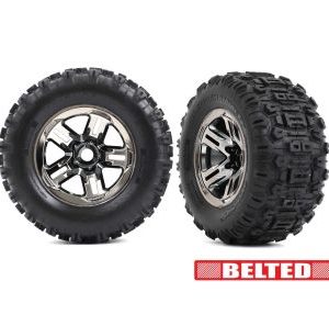 9573A Wheels and Tires for Sledge (Belted)