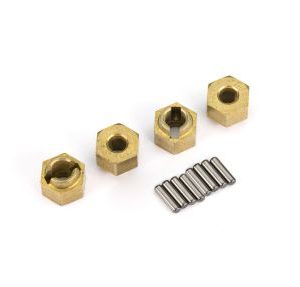 9750X Wheel Hubs Brass TRX-4M