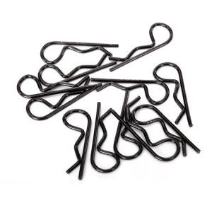 1834A Body Clips Black