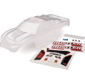 3714 Body For Rustler Clear