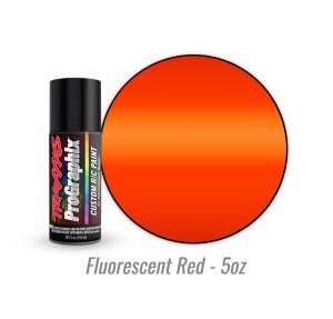 5067 Traxxas Spray Fl. Red
