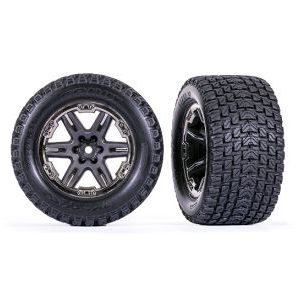 6764-BLKCR Tires For Rustler